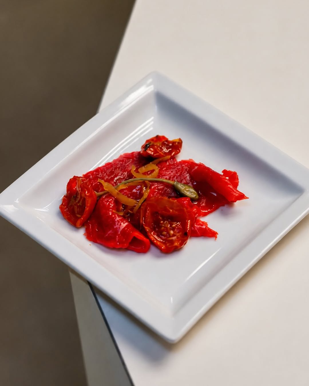 Antipasto di pomodori confit